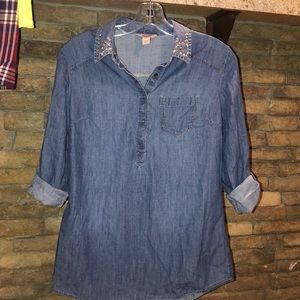 Arizona blue jean top size small